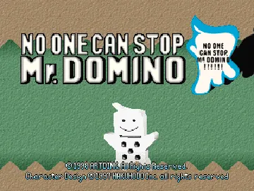 No One Can Stop Mr. Domino (US) screen shot title